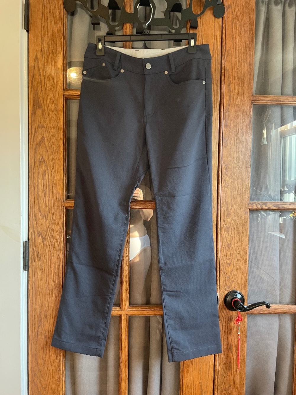Outlier Slim Dungarees Grey Blue Size 30